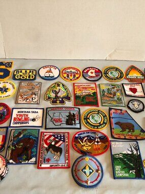 LARGE LOT of Boy Scout Patches 1990s 2000s #F32
